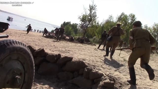 Реконструкция Высадка морской пехоты Северного Флота. 17/09/2017 Волгоград смотреть онлайн