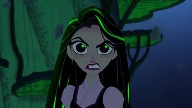 Сжигание руки Кассандры:Рапунцель новая история