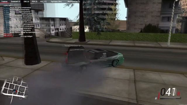 Учусь дрифтить в MTA Drift Paradise смотреть онлайн