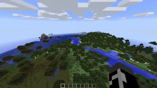 Minecraft FPS Gameplay test on geforce 840m смотреть онлайн