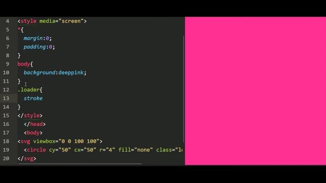 Simple SVG Loading Animation Tutorial | CSS and SVG Only. смотреть онлайн