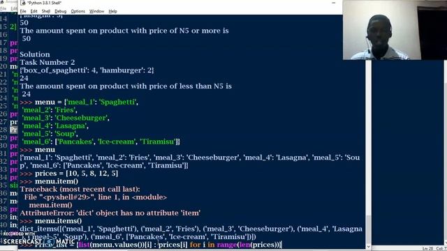 Python Programming - Answer to Week1 Task2 No1 смотреть онлайн