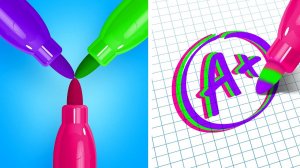 Художественные идеи и умные детские школьные хаки??