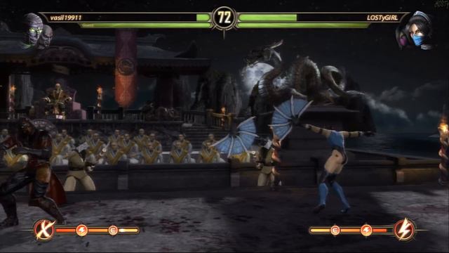 Mortal Kombat 9 - Mileena and Kitana Online Tag Matches смотреть онлайн