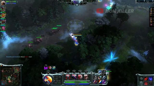 HoN Dampeer PORTAL KEY with DAWNBRINGER смотреть онлайн