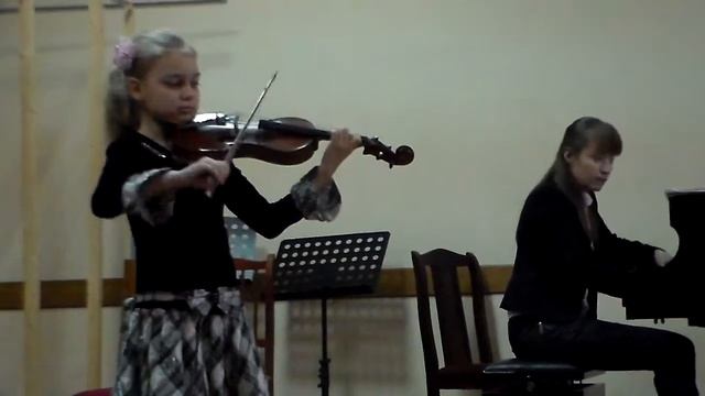 Данкла Концертное соло №1 для скрипки. смотреть онлайн