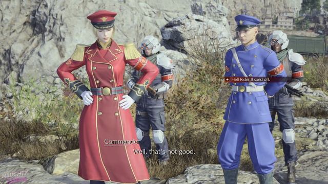 Final Fantasy VII Rebirth The Commander Scenes смотреть онлайн