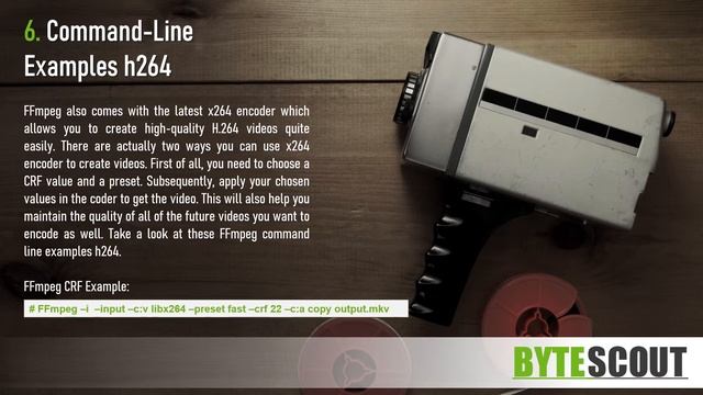 FFMPEG COMMAND LINES TO CONVERT VARIOUS VIDEO FORMATS BETWEEN EACH OTHER смотреть онлайн