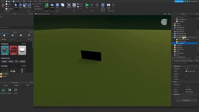 how to make Infinite Backrooms Roblox Studio смотреть онлайн