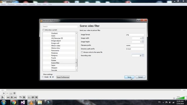 How to extract frames from a video using VLC Player смотреть онлайн