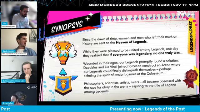 BGA New Members Presentation : Learn more about 3 entrepreneurs of the web3 Gaming ecosystm ! смотреть онлайн