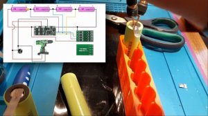 Переделка аккумулятора шуруповерта HITACHI на li-ion
