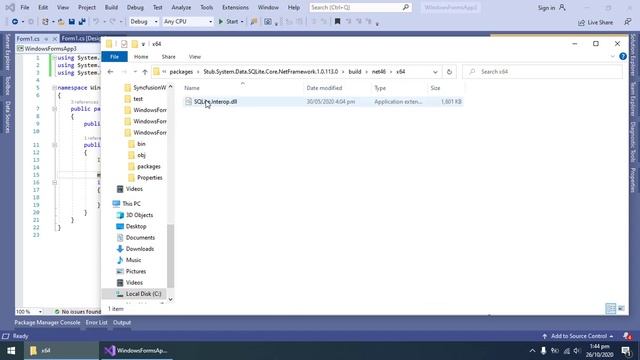 Unable to load DLL SQLite.Interop.dll смотреть онлайн