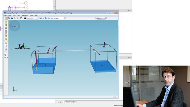 Simcenter Amesim – Assessing aircraft fuel system in operations смотреть онлайн