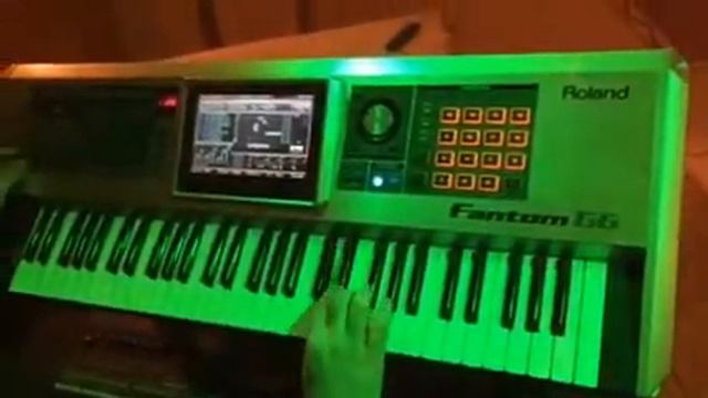 Roland Fantom G6,X6,S Дудук смотреть онлайн
