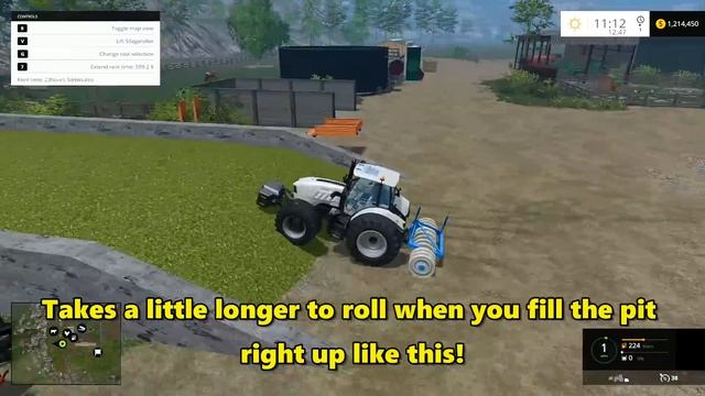 FS15 Hard Workin' 3 Timelapse #11: Silage Time! смотреть онлайн