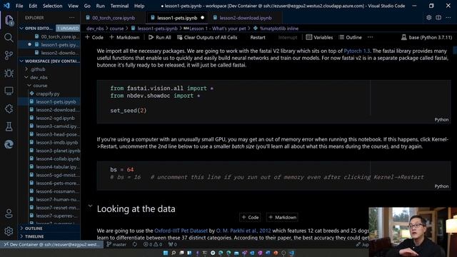 Run a GitHub repo of notebooks in 60s on Azure смотреть онлайн