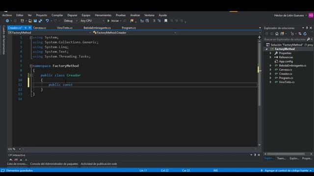 Factory Method en C# .Net | Patrones de diseño | design patterns | #4 смотреть онлайн