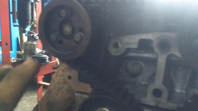 Sincronismo da correia dentada do Renault Master 2.5 смотреть онлайн