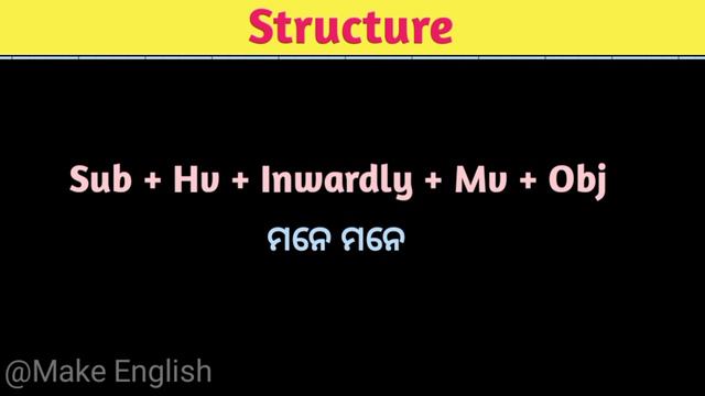 Advanced English Structure in Odia | Odia Sentence Translate in English @MakeEnglish смотреть онлайн