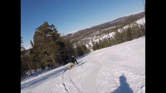Carving in Sälen, Hundfjället смотреть онлайн