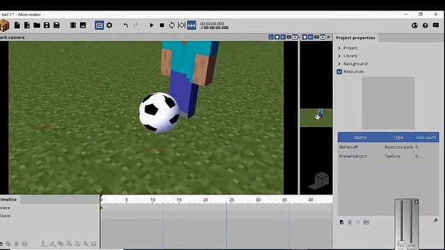 Mine-imator Tutorial - How To Make The Ball - Minecraft смотреть онлайн