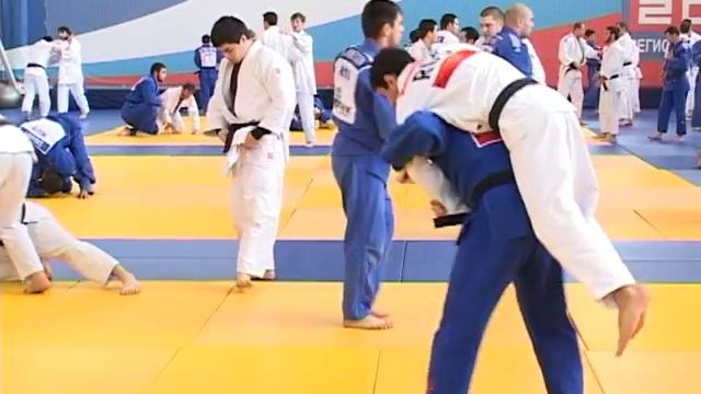 Тренировка сборных по дзюдо и греко римской борьбе смотреть онлайн