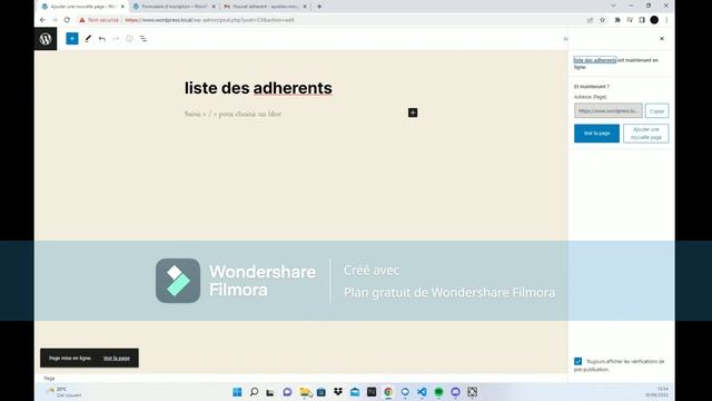 [Tuto] Fonctionnement du plugin annuaire des adhérents Wordpress смотреть онлайн