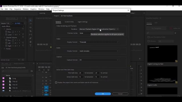ADOBE PREMIERE PRO GPU RENDER ERROR SOLVED