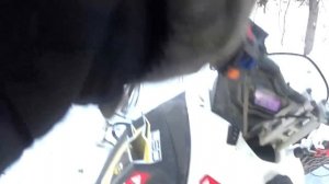 Здесь большой снегоход не пройдёт| Stels Стелс капитан 150 long