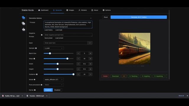 Stable Horde - Tutorial смотреть онлайн