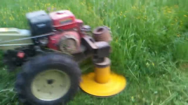 Роторная косилка к мотоблоку смотреть онлайн