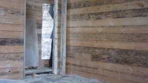 Дом из бруса.  Как выровнить стены.  Подготовка дверных проемов.