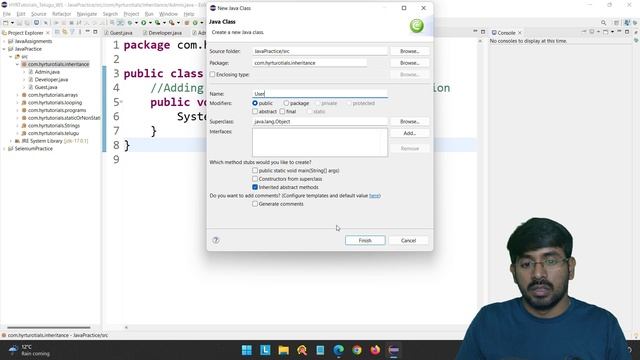 P33 - Inheritance in Java | Core Java | Java Programming | смотреть онлайн