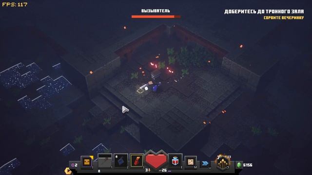 Minecraft Dungeons №10 Залы высокоблочья! смотреть онлайн