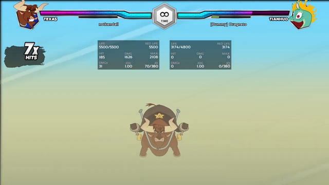 Texas level 3 combo (Them's Fightin' Herds) смотреть онлайн