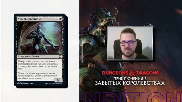 Обзор черных карт D&D: ПРИКЛЮЧЕНИЯ В ЗАБЫТЫХ КОРОЛЕВСТВАХ | MTG Adventures in the Forgotten Realms смотреть онлайн