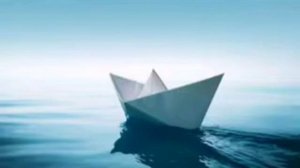 Песня "Кораблик бумажный".