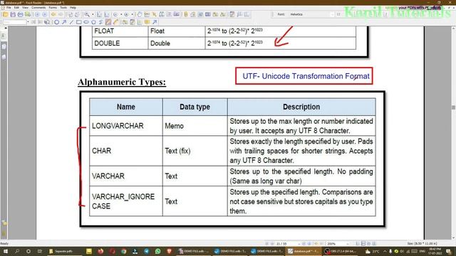 How to Create Table in Design View / Explaing Different Types of Data Types (Open Office) I.T Skil смотреть онлайн