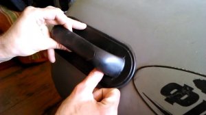 Ремонт лодок ПВХ. Приклеивание ручек. (урок 2)