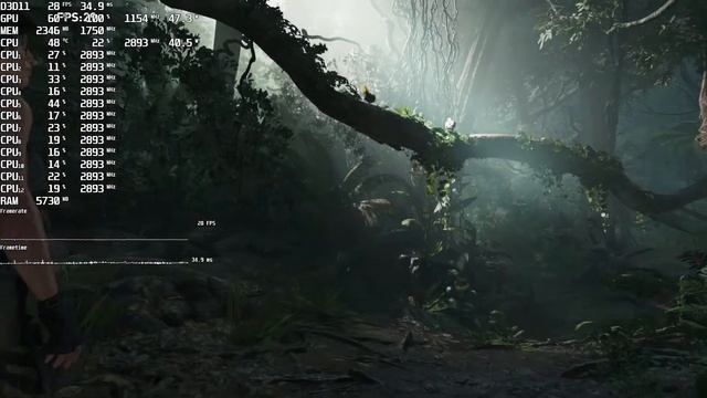 Shadow of the Tomb Raider. FPS Test AMD Radeon RX 460 (INTEL Xeon E5-2630 v2) смотреть онлайн