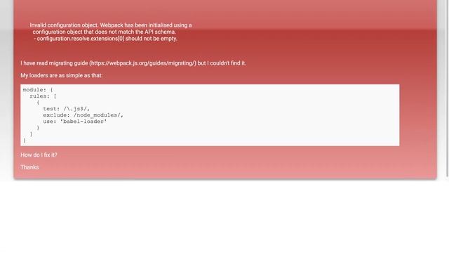 webpack 2 cannot resolve empty extensions смотреть онлайн