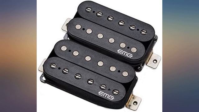 EMG Super 77 Retro Active Electric Guitar Humbucker Pickup Set, Zebra review смотреть онлайн
