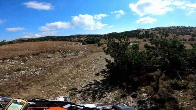Эндуро гонка в Ялте Kayo K1 Почти догнал Шачнева Заблудился Сломал камеру Топографический критинизм смотреть онлайн