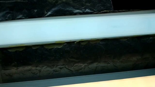 Самодельный свет LED(кривыми руками)в аквариуме. смотреть онлайн