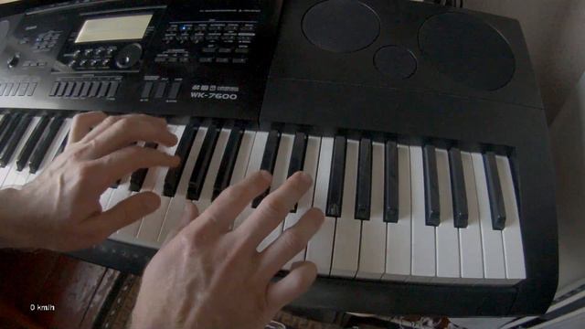 brass casio wk-7600 piano tutorial смотреть онлайн