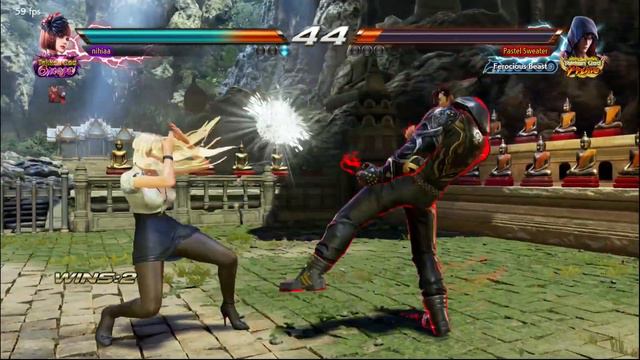 some rush down fight part 2 tekken 7 anna vs jin смотреть онлайн
