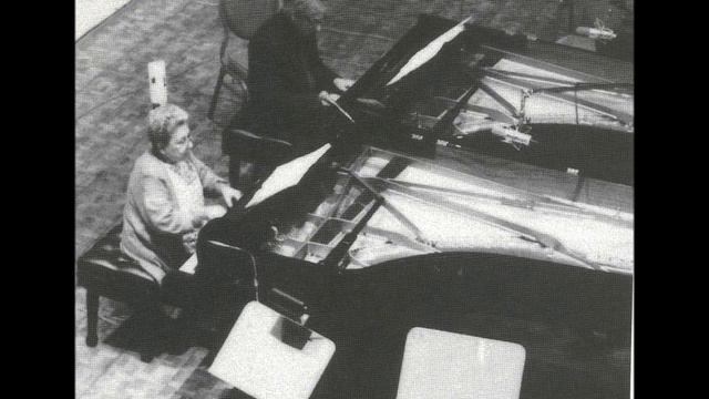 Alicia de Larrocha / André Previn - Mozart Sonata for two pianos, K.448 смотреть онлайн