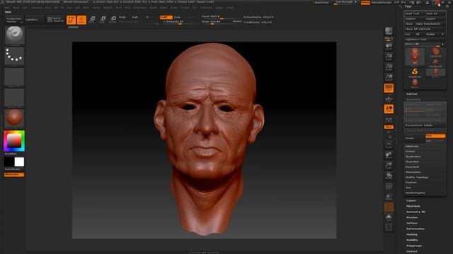 ZBrush tutorial #06 Normal map baking (уроки на русском) смотреть онлайн