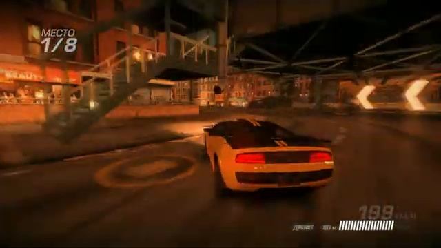Гонка Шиндо/Ridge Racer Unbounded/AMD Radeon HD 7500G+7500M Dual Grap смотреть онлайн